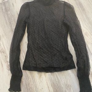 Lace turtleneck Bebe